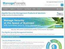 Tablet Screenshot of managefirewalls.com